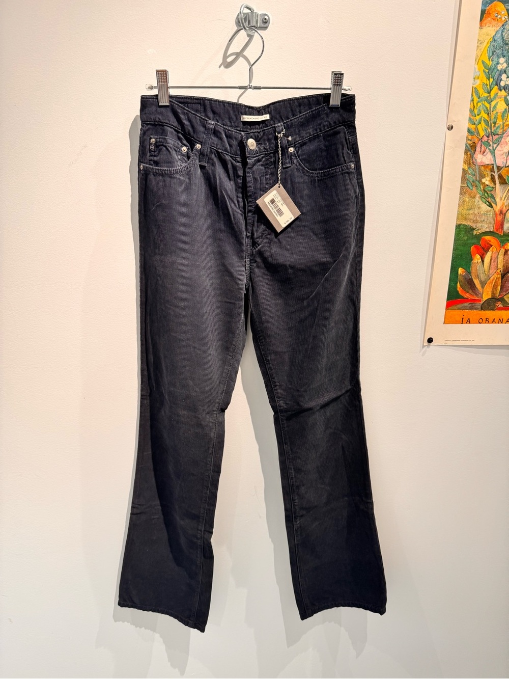 Alexa Chung for AG Brand New Boot Cut Corduroy Jeans 100% Pima Cotton